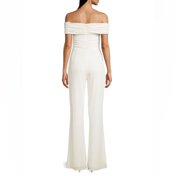 Misha Kara Jersey Off The Shoulder Jumpsuit - Picture 3 of 16